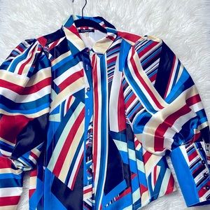 Beautiful unique boutique style Blouse